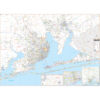Pensacola & Milton, FL Wall Map by Kappa