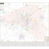 Athens, GA Wall Map by Kappa