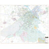 Augusta, GA Wall Map by Kappa