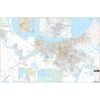 New Orleans LA Wall Map by Kappa