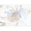 Shreveport & Bossier City, LA Wall Map by Kappa