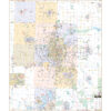 Flint, MI Wall Map by Kappa