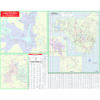Rutherford County, NC Wall Map by Kappa