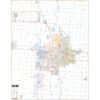 Fargo, ND & Moorhead, MN Wall Map by Kappa