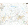 Spartanburg, SC Wall Map by Kappa