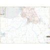 Clarksville & Montgomery County, TN Wall Map by Kappa