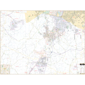 Williamson County, TN Wall Map by Kappa