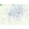 Dallas-Fort Worth, TX Major Thoroughfares Wall Map by Kappa