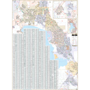 Provo, UT Wall Map by Kappa