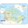 Canada Shaded Relief Wall Map by Kappa