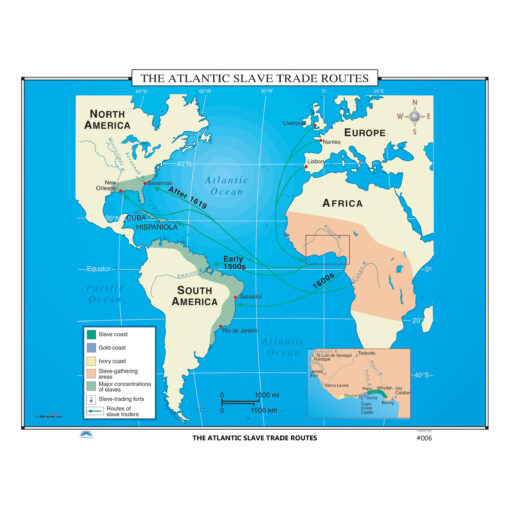 #006 The Atlantic Slave Trade Routes