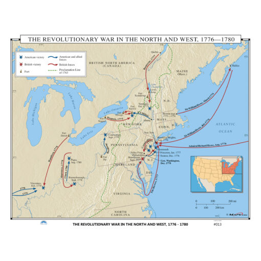 #013 The Revolutionary War in the North & West, 1776-1780