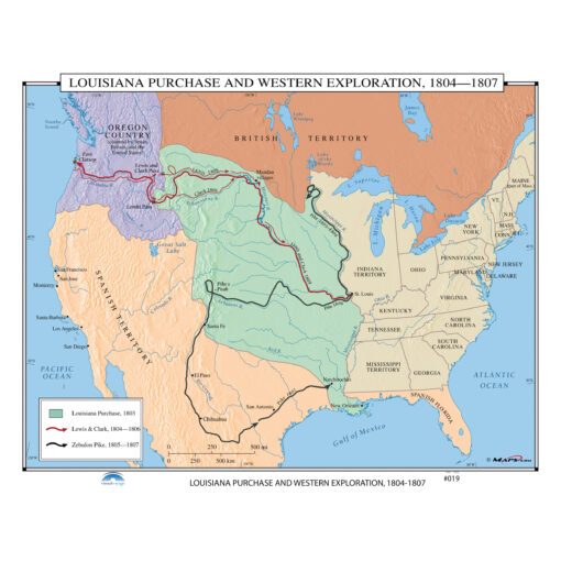#019 Louisiana Purchase & Western Exploration, 1804-1807