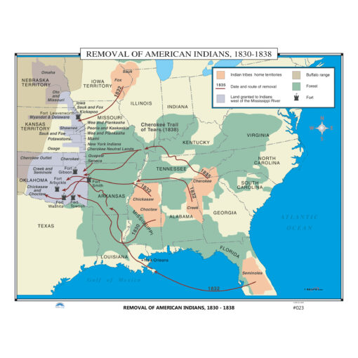 #023 Removal of American Indians, 1830-1838