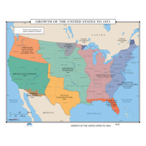 #029 Growth of the United States to 1853