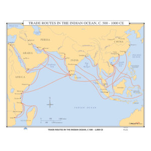 #121 Trade Routes in the Indian Ocean, 500-1000 CE
