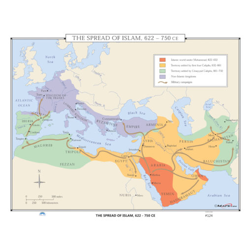 #124 The Spread of Islam, 622-750 CE