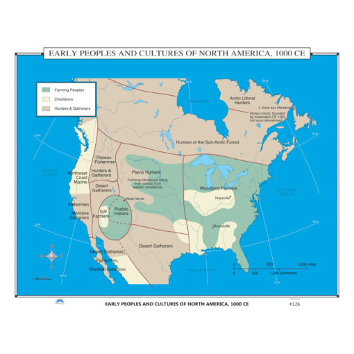 #126 Early Peoples & Cultures of North America, 1000 CE