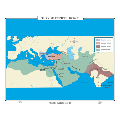 #127 Turkish Empires, 1000 CE