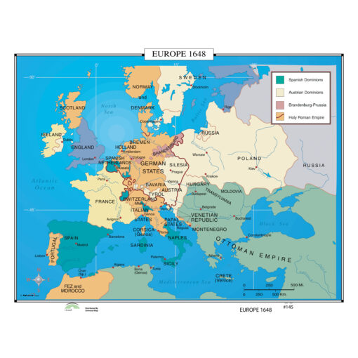 #145 Europe, 1648