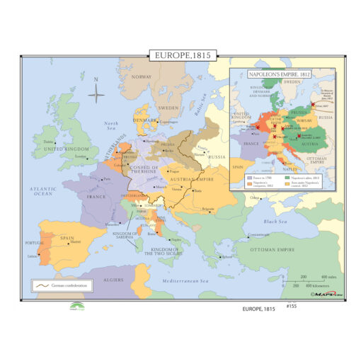 #155 Europe, 1815