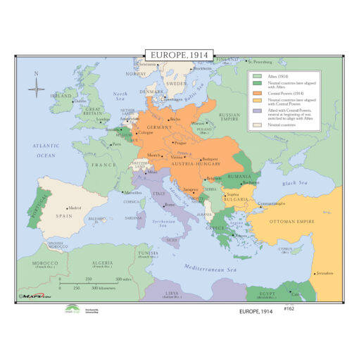 #162 Europe, 1914