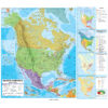 North America Advanced Political Wall Map by Kappa