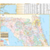 Northeast Florida Regional Wall Map by Kappa