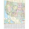Western United States Regional Wall Map by Kappa