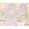 South Dakota State Wall Map by Kappa