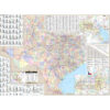 Texas State Wall Map by Kappa