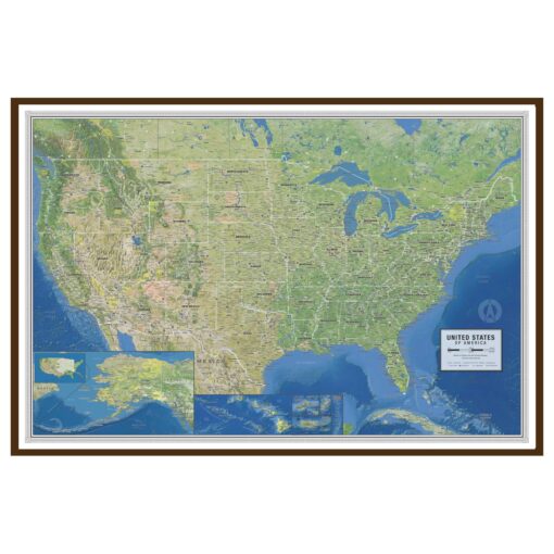 United States Ranger Wall Map by South of Kings - Image 8