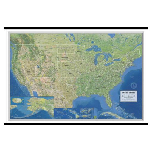 United States Ranger Wall Map by South of Kings - Image 9