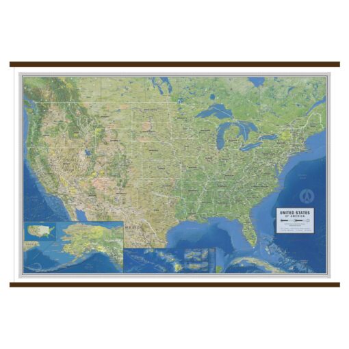 United States Ranger Wall Map by South of Kings - Image 10