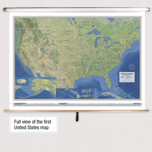 United States & World Ranger Spring Roller Set w/Backboard by South of Kings - Image 3
