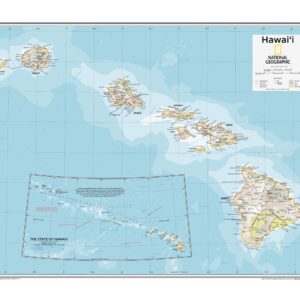 Hawai'i - Atlas of the World, 10th Edition by National Geographic