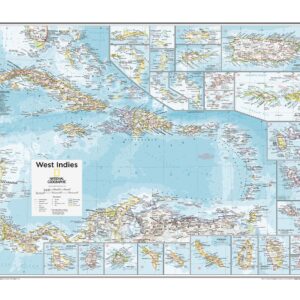 West Indies - Atlas of the World, 10th Edition by National Geographic
