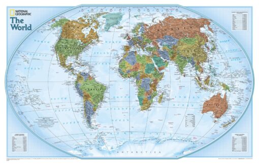 World Explorer Wall Map by National Geographic
