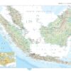 Indonesia (West), Malaysia and Singapore Wall Map by The Times