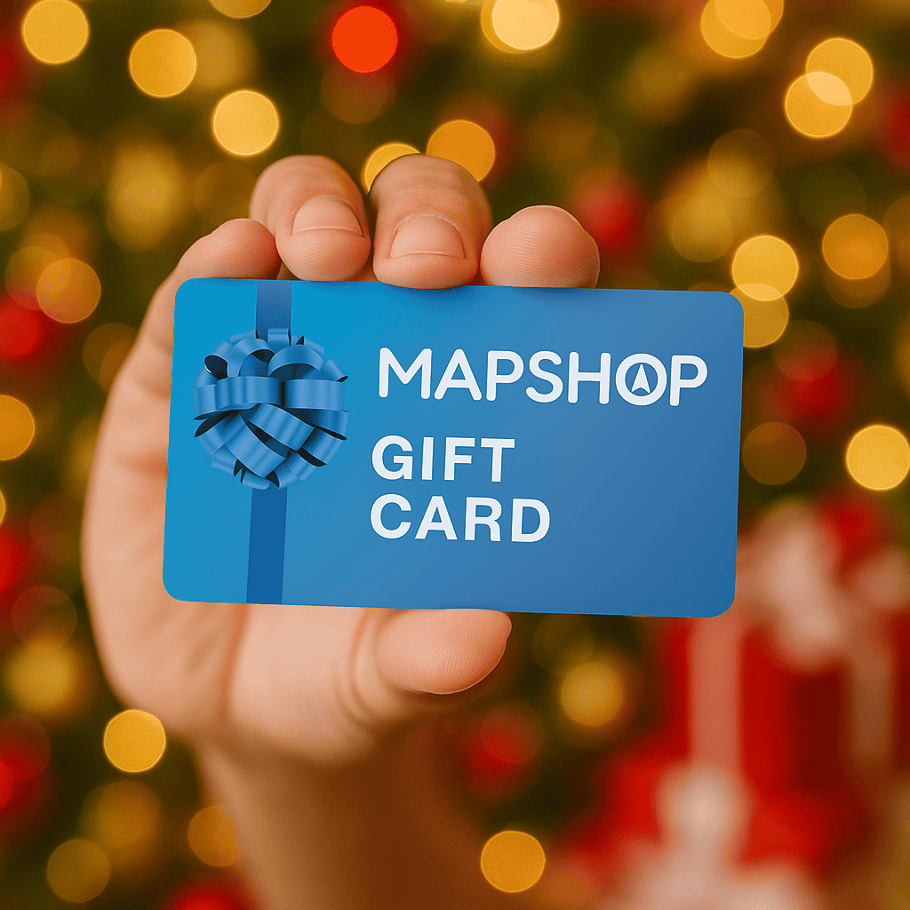 Map Shop Gift Cards