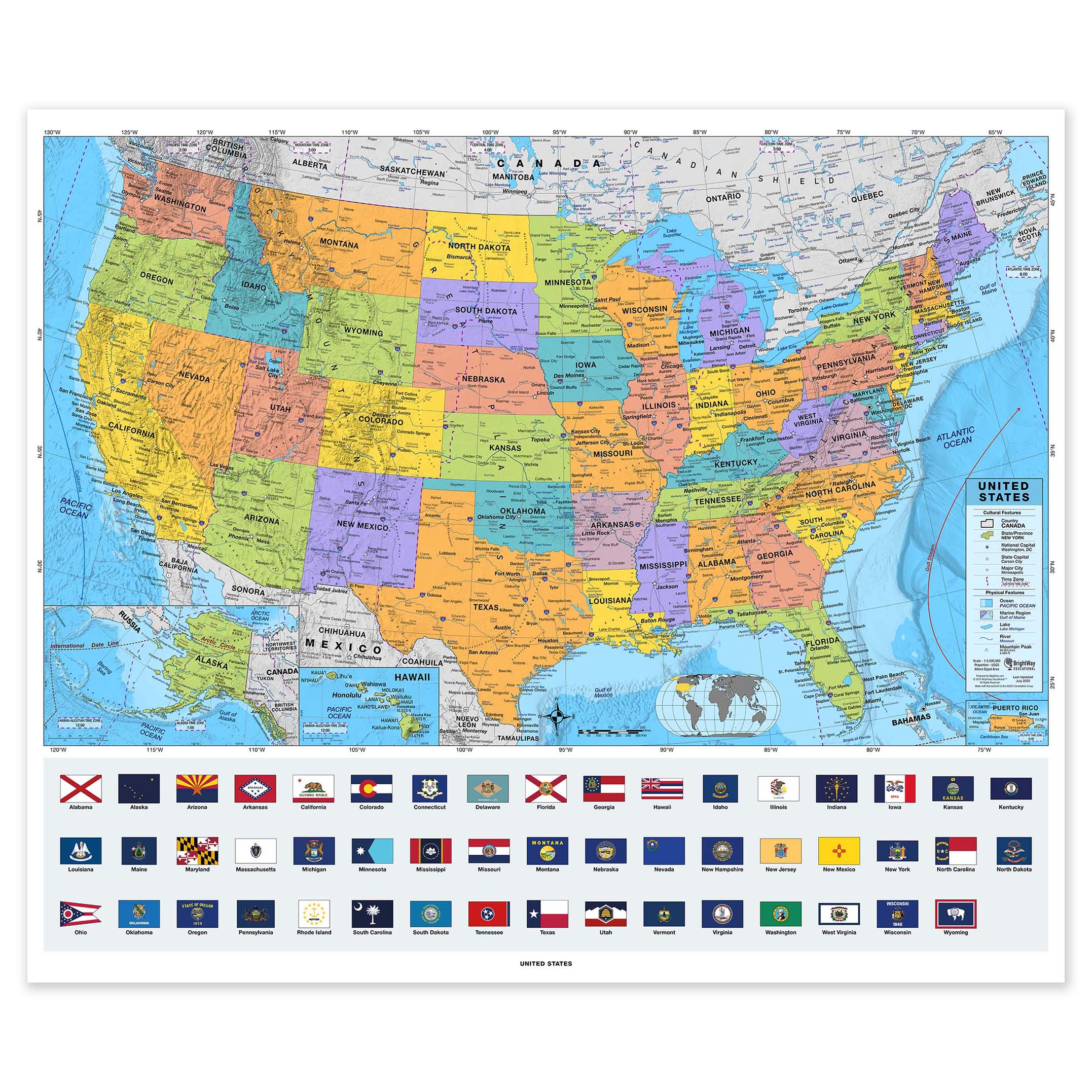 United States Advanced Political - BW WM US ADV POL FLAG