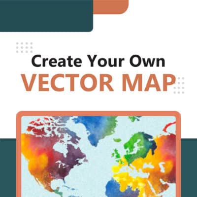 Create your own customizable vector map for geographical, educational, or travel planning uses. Perfect for professionals needing detailed, editable world maps.