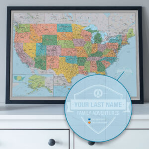 Personalized U.S. Maps
