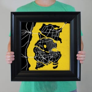 Video Game & Comic Maps