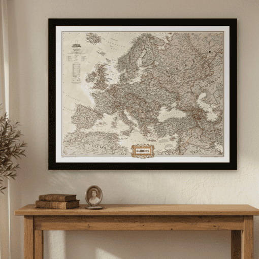 Continent Wall Maps